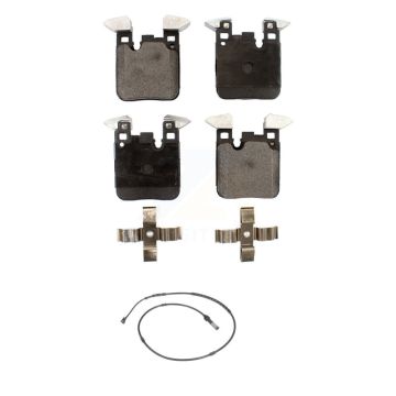 Rear Ceramic Brake Pads Wear Sensor Kit For BMW 328i xDrive 330i 320i 335i 428i 230i 435i KTW-101119