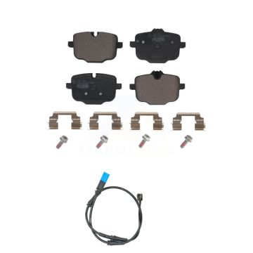Rear Ceramic Disc Brake Pads And Wear Sensors Kit For BMW X3 KTW-101128