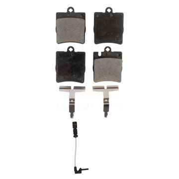 Rear Ceramic Disc Brake Pads And Wear Sensors Kit For Mercedes-Benz E320 CLK320 E430 KTW-101151