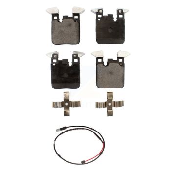 Rear Ceramic Brake Pad And Wear Sensor Kit For BMW M3 M2 Without Composite Brakes KTW-101164