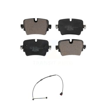 Rear Ceramic Disc Brake Pads & Wear Sensor Kit For 2016 Jaguar F-Type Project 7 with 5.0L KTW-101169