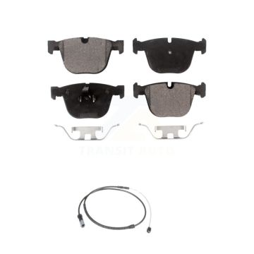 Rear Ceramic Disc Brake Pads And Wear Sensors Kit For BMW X5 X6 KTW-101176