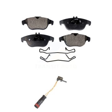 Rear Ceramic Brake Pad And Wear Sensor Kit For Mercedes-Benz C300 GLK350 GLK250 E350 C350 KTW-101185