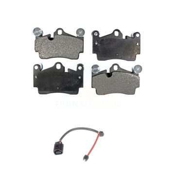 Rear Ceramic Disc Brake Pads And Wear Sensors Kit For Porsche Cayenne KTW-101208