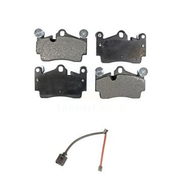 Rear Ceramic Brake Pad And Wear Sensor Kit For Audi Q7 Porsche Cayenne Volkswagen Touareg KTW-101209