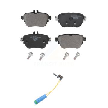 Rear Ceramic Disc Brake Pads And Wear Sensors Kit For Mercedes-Benz E300 KTW-101231