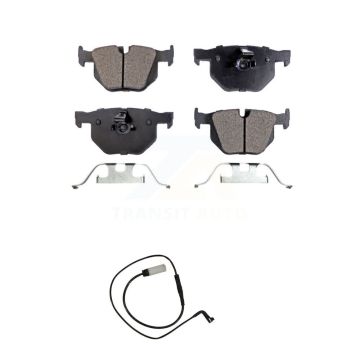 Rear Ceramic Brake Pads & Wear Sensor Kit For BMW 530xi 535i xDrive 535xi Wagon with 3.0L KTW-101233