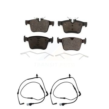 Rear Ceramic Disc Brake Pads And Wear Sensors Kit For Land Rover Range Evoque KTW-101251