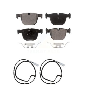 Rear Ceramic Disc Brake Pads And Wear Sensors Kit For BMW M3 1 Series M KTW-101274