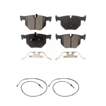 Rear Ceramic Disc Brake Pads And Wear Sensors Kit For BMW 335i xDrive KTW-101291