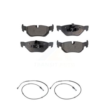 Rear Ceramic Disc Brake Pads And Wear Sensors Kit For BMW 328i xDrive 320i KTW-101292