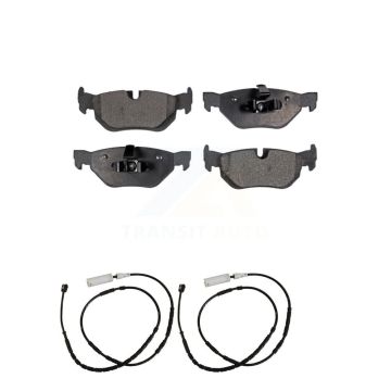 Rear Ceramic Disc Brake Pads And Wear Sensors Kit For BMW X1 KTW-101299