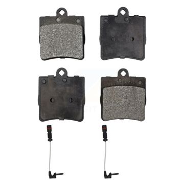 Rear Ceramic Brake Pad & Wear Sensor Kit For Chrysler Crossfire Mercedes-Benz SLK230 C230 KTW-101306