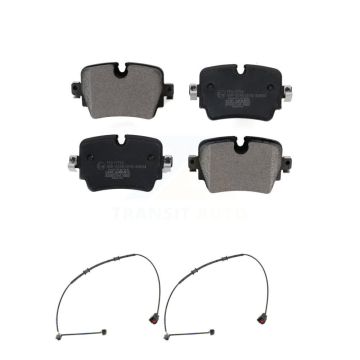 Rear Ceramic Brake Pad & Wear Sensor Kit For Jaguar F-Type With 325mm Diameter Rotor KTW-101327