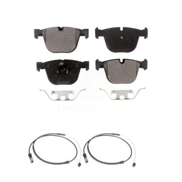 Rear Ceramic Disc Brake Pads And Wear Sensors Kit For BMW X5 X6 KTW-101333