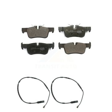 Rear Ceramic Disc Brake Pads And Wear Sensors Kit For BMW i3 KTW-101336