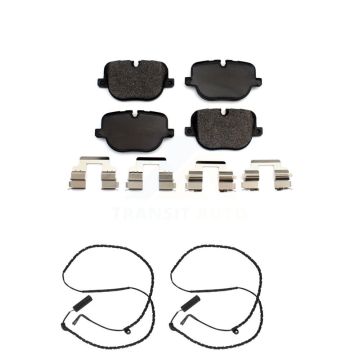 Rear Ceramic Disc Brake Pads And Wear Sensors Kit For Land Rover Range KTW-101372