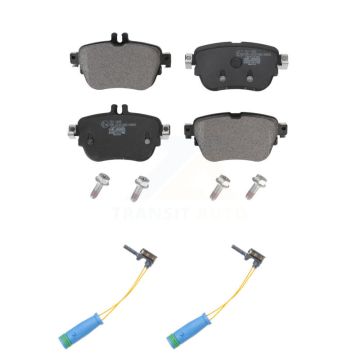 Rear Ceramic Disc Brake Pads And Wear Sensors Kit For Mercedes-Benz E300 KTW-101388