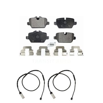 Rear Ceramic Disc Brake Pads And Wear Sensors Kit For Mini Cooper Countryman Paceman KTW-101396
