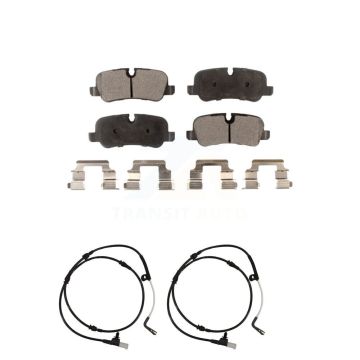 Rear Ceramic Disc Brake Pads And Wear Sensors Kit For Land Rover Range Sport LR4 LR3 KTW-101398