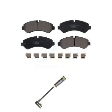Rear Ceramic Disc Brake Pads And Wear Sensors Kit For Freightliner Sprinter 3500 KTW-101503