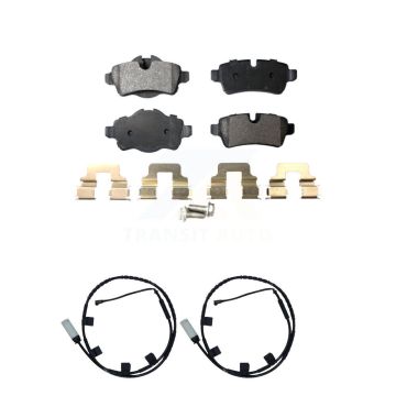 Rear Ceramic Disc Brake Pads And Wear Sensors Kit For Mini Cooper KTW-101507
