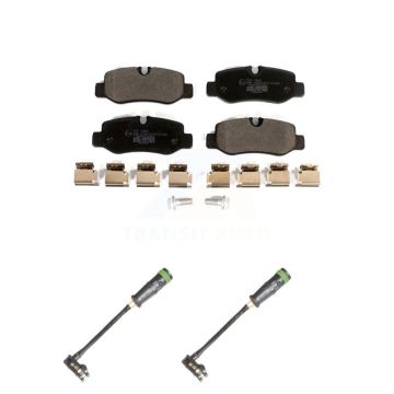 Rear Ceramic Disc Brake Pads And Wear Sensors Kit For Mercedes-Benz Metris 2.0L KTW-101512