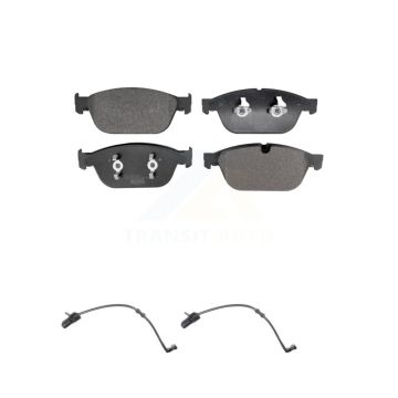 Front Ceramic Disc Brake Pads And Wear Sensors Kit For Audi SQ5 A8 Quattro KTW-101553