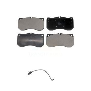 Front Ceramic Disc Brake Pads And Wear Sensors Kit For Audi A7 Quattro A8 KTW-101573