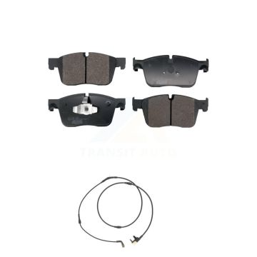 Front Ceramic Disc Brake Pad And Wear Sensor Kit For Jaguar F-Pace Land Rover Range Velar KTW-101580
