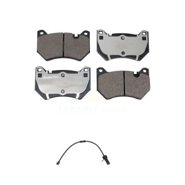 Front Ceramic Disc Brake Pads And Wear Sensors Kit For Audi Q5 2.0L KTW-101584