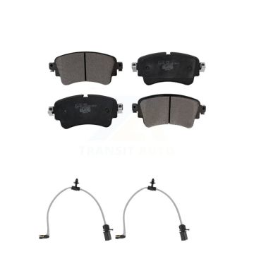 Rear Ceramic Brake Pad & Wear Sensor Kit For Audi Q5 A6 Quattro A7 Sportback PHEV allroad KTW-101591