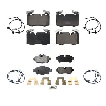 Front Rear Ceramic Disc Brake Pads And Wear Sensors Kit For Mini Cooper KTW-101604