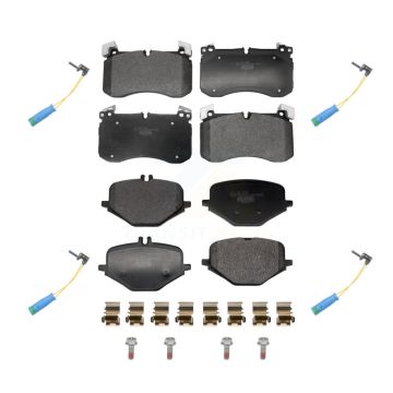 Front Rear Ceramic Disc Brake Pads And Wear Sensors Kit For Mercedes-Benz GLS63 AMG GLE53 KTW-101640