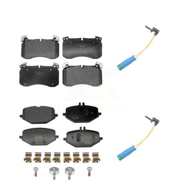 Front Rear Ceramic Brake Pads Wear Sensor Kit For Mercedes-Benz GLS450 With Sport Package KTW-101662