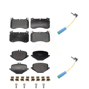 Front Rear Ceramic Disc Brake Pads And Wear Sensors Kit For Mercedes-Benz GLS63 AMG GLE53 KTW-101664