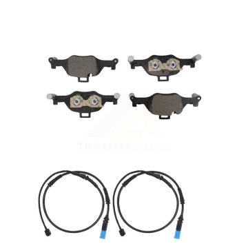Front Ceramic Disc Brake Pads And Wear Sensors Kit For BMW X5 X6 With Standard Brakes KTW-101688