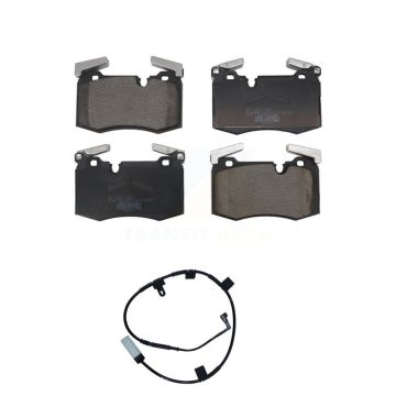 Front Ceramic Brake Pad & Wear Sensor Kit For Mini Cooper With 316mm Diameter Rotor KTW-101701