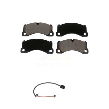 Front Ceramic Disc Brake Pads And Wear Sensors Kit For Porsche Cayenne KTW-101703
