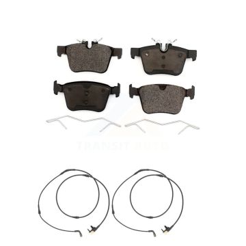 Rear Ceramic Disc Brake Pads And Wear Sensor Kit For Land Rover Range Velar Jaguar F-Pace KTW-101721