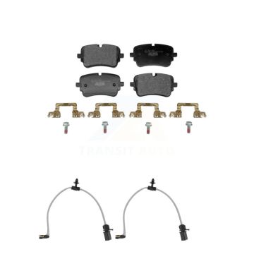 Rear Ceramic Disc Brake Pad And Wear Sensor Kit For Audi e-tron Quattro Sportback S6 S7 S KTW-101724