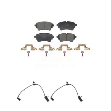 Rear Ceramic Brake Pad Wear Sensor Kit For Audi A5 Sportback A4 Quattro S5 allroad RS5 S4 KTW-101726