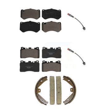 Front Rear Ceramic Disc Brake Pad Wear Sensor Kit (5Pc) For Mercedes-Benz E63 AMG CLS63 S KTW-101790