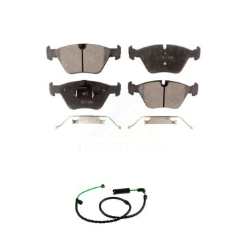 Front Ceramic Disc Brake Pads And Wear Sensors Kit For BMW X3 3.0L KTW-101827