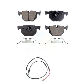 Rear Ceramic Disc Brake Pads And Wear Sensors Kit For 2009-2010 BMW 528i xDrive KTW-101838