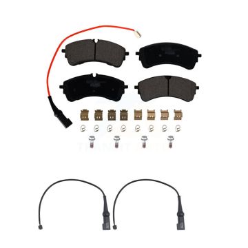 Rear Ceramic Disc Brake Pads And Extra Wear Sensors Kit For Ford Transit-350 HD KTW-101843