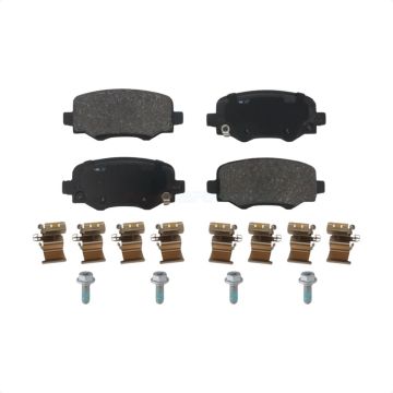 Rear Low-Metallic Disc Brake Pads NWF-EPS1809 For Jeep Renegade Dodge Hornet Fiat 500X