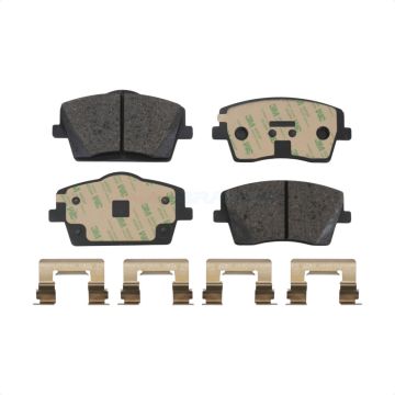 Front Low-Metallic Disc Brake Pads NWF-EPS2137 For 19-23 Volvo XC40 With 322mm Diameter Rotor