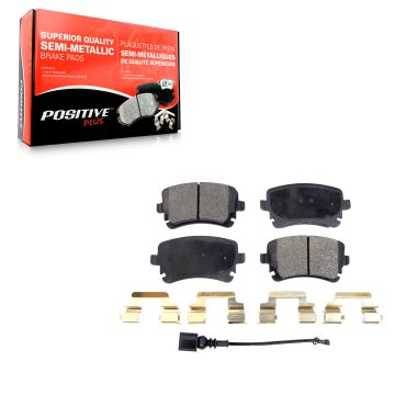 Rear Semi-Metallic Disc Brake Pads PPF-D1018 For Audi Q5 A6 Quattro S4 A8 RS4 S6 S8 Volkswagen RS6