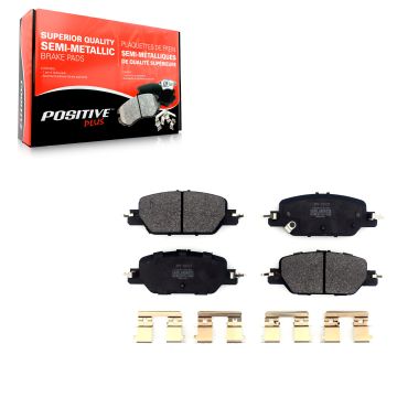 Rear Semi-Metallic Disc Brake Pads PPF-D2037 For 2017-2024 Honda CR-V